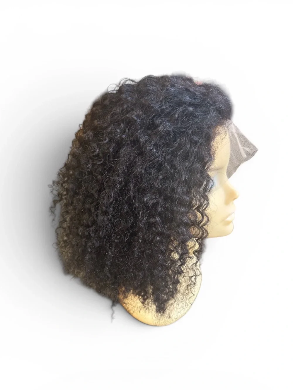 Black Curly Lace Front Wig - Women Hair